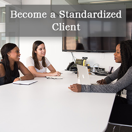 Become a Standardized Client