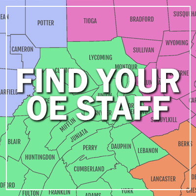 Select to find your county staff